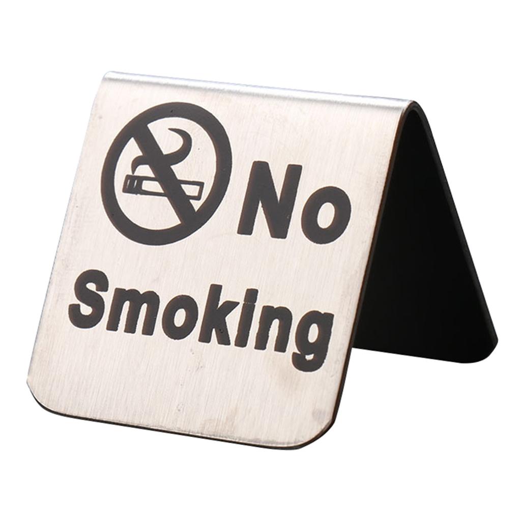 Sign Reminder Double-Sided Tabletop For Resaurant