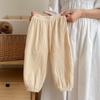 Kids Clothing Summer Thin Solid Color Anti Mosquito Pants Baby Boys Girls Loose Casual Trouser Simple Fashion Bloomers