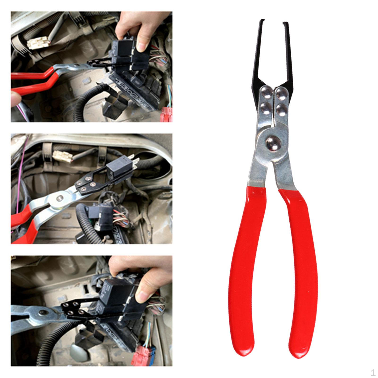 

Fuse Remover Tool Auto Relay Puller Pliers Comfortable Grip Portable Clamp Car Removal