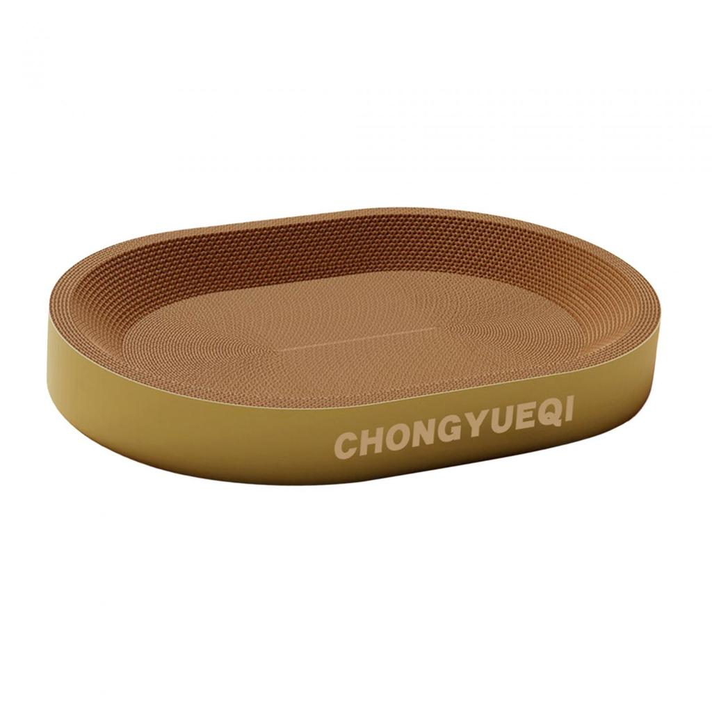 Cardboard Cat Scratcher, Scratch Bowl, Grinding Claw, Durable Recycle Board, Lounge Bed,