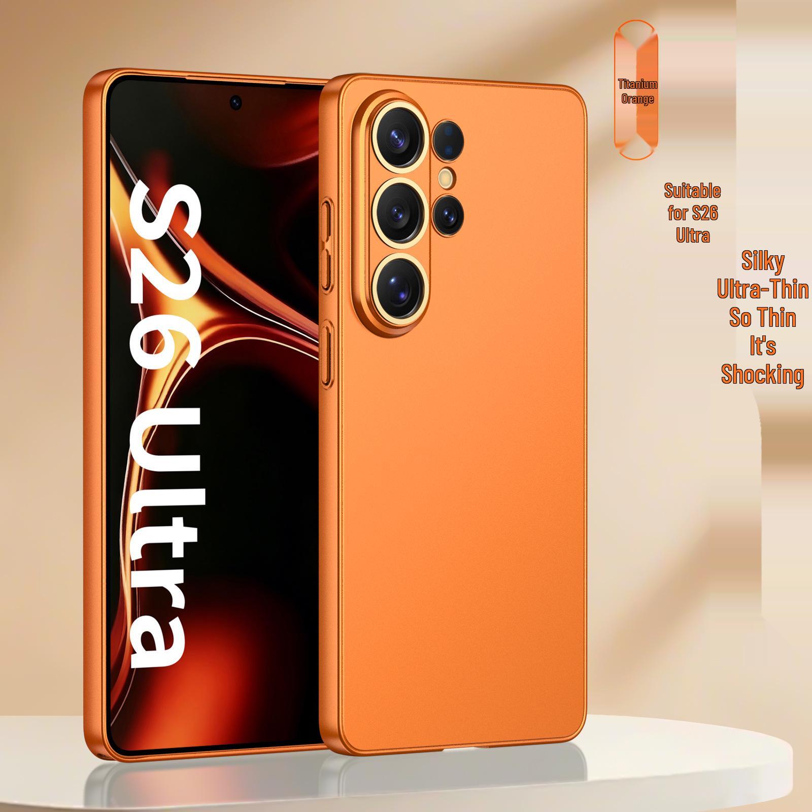 Samsung S26 Ultra Silk-Feel Matte Drop-Proof Slim Phone Case SM-S26Ultra