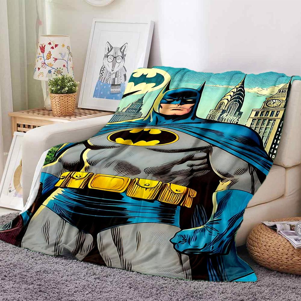 1 Stück Batman Decke Leichte Flanelldecke für Sofa, Bett, Reise, Wohnzimmer, Büro, Couch, Stuhl und Bett