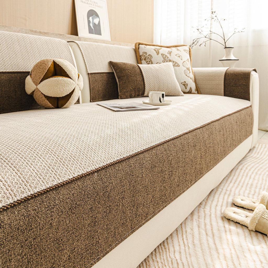 Couch Mat Simple Sofa Cover Cloth New All Season Universal Sofa Towel Soft And Comfortable With Washable And Easy To Lay 1Pcs