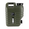12L Water Container Large Capacity Water Storage Cube Outdoor Camping Water Can With Faucet For