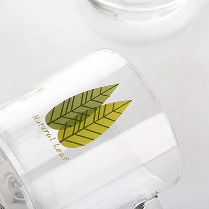 Loco Leaf Glass Mug 6P