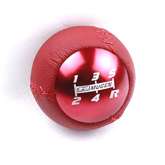 JDM Mugen Leather Aluminum Gear Shift Knob for HONDA CRZ Type R Civic FA5 FG2