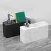 Soap Dispenser Accessories Sturdy with Sponge Holder Space Saving Resin Organizer for Sponges