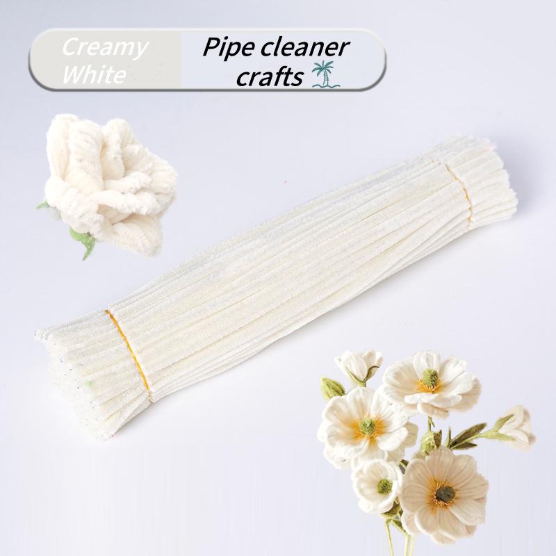 200 PCS Pipe Cleaners, Multi-Colored Pipe Cleaners Craft Supplies, 8 Colors Chenille Stems for DIY Arts Crafts Project