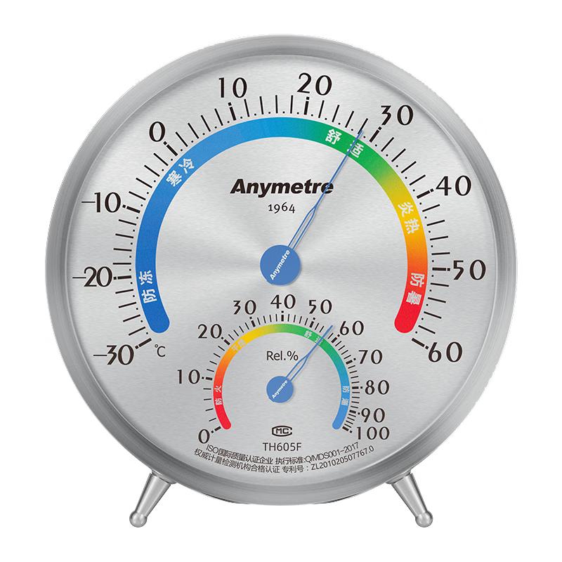 Analog Temperature and Humidity Monitor with Stand (CN version) TH602F With Stand