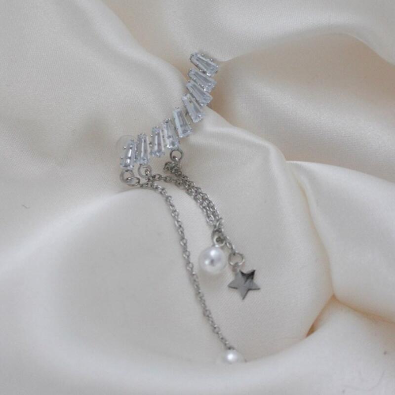 

FitJewelry Drop Earrings Women s Hook Star Dress Up gold