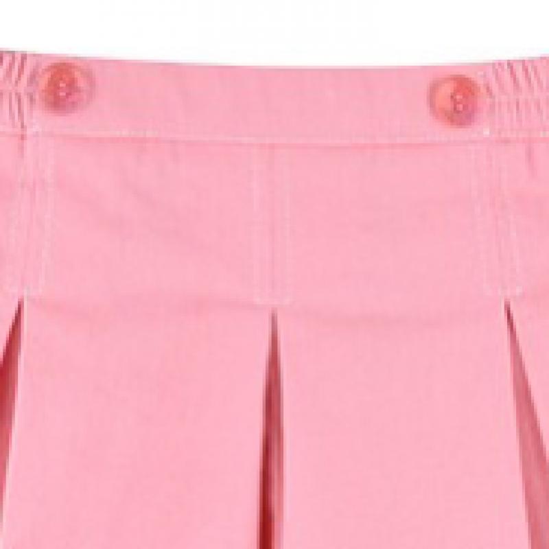 [lilypuri] Faux Wrinkle Culottes Pants  Pink 