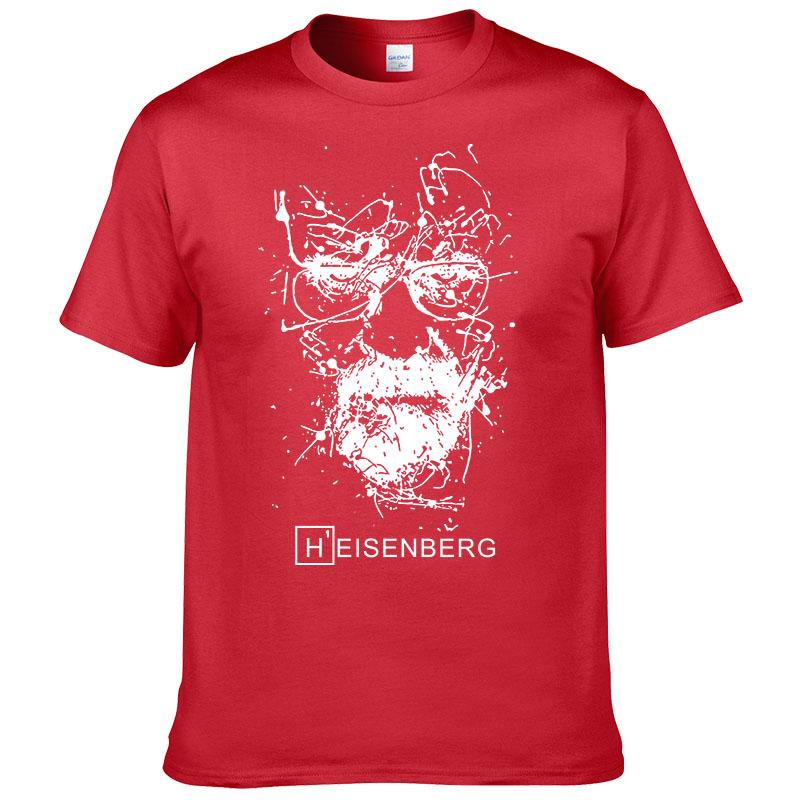 2024 New Fashion Breaking Bad T Shirts Men Heisenberg Camisetas Hombre Men Cool Tee Shirt Tops Short Sleeve Cotton T-shirts #191