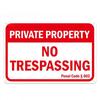 Putuo Decor No Trespassing Tin Signs Warning Plaque Metal Video Surveillance Wall Art Poster Plate Yard Iron Painting Sticker