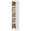 Convertible Multi-Layer Storage Cabinet for Living Room, Bathroom, or Children's Room