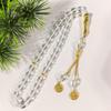 Elegantes 33-Kugel-Tasbih-Armband für das tägliche muslimische Gebet und die Anbetung