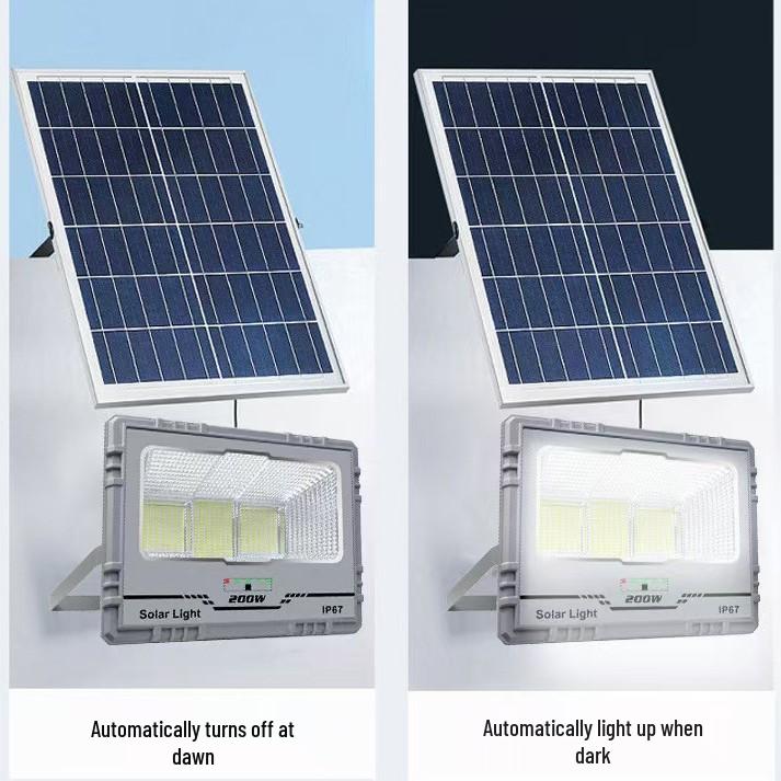 Outdoor Solar Garden Floodlights