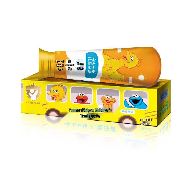 

Yunnan Baiyao Probiotic Kids Toothpaste (Sesame Street Edition)
