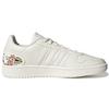 Adidas Neo Hoops 2.0 Synthetic Leather Floral Comfortable Durable Low-Top Retro Basketball Shoes Women Sneaker White EF0122