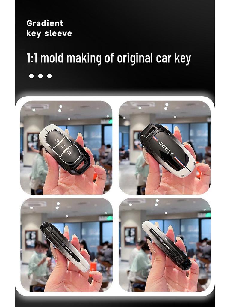 Geely Emgrand Key Cover for Xingrui, Xingyue L, Binrui Cool, Boyue, Binyue, GS Models – Metal Shell