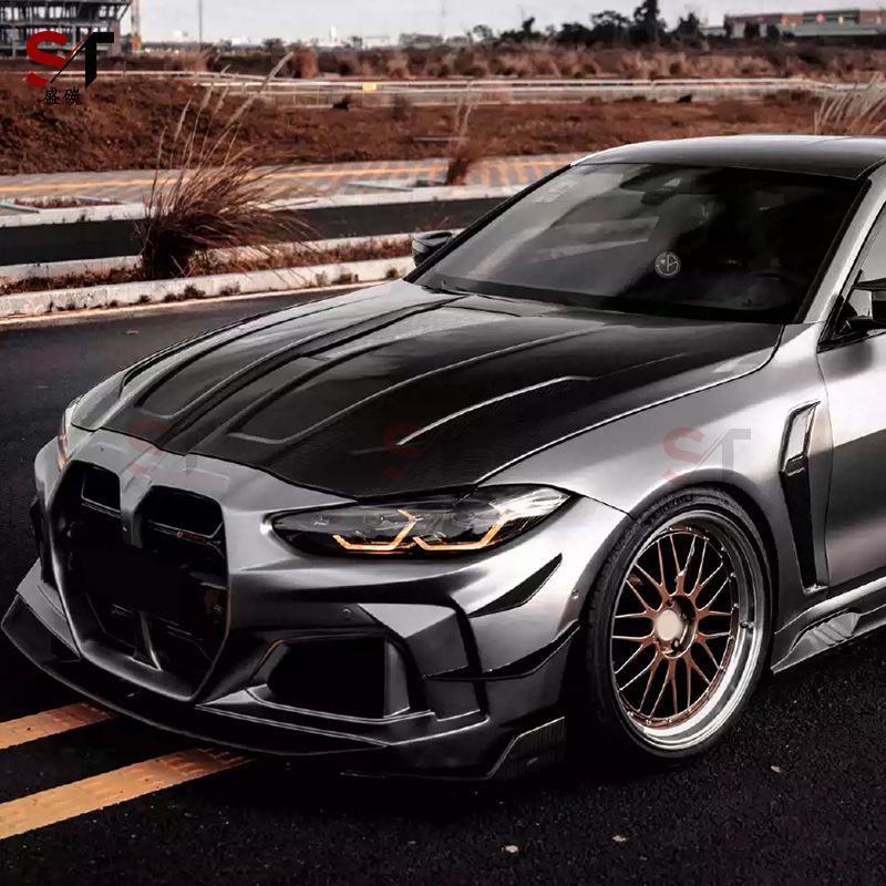 BMW M3 G80 M4 G82 Carbon Fiber IMP Style Front Hood Body Kit