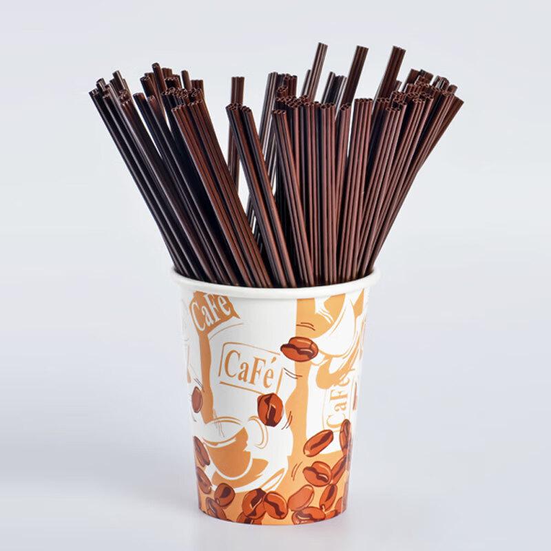 Disposable Three-Hole Coffee Straws