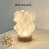 USB Desk Lamp 3D Printed Table Lamp Minimalist Night Light  Bedroom