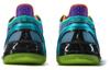 Li Ning Blade 4 V2 Cushioning Slip Resistant Lightweight Rebound Low top Basketball Shoes Men's Purple Green ABAU037-6