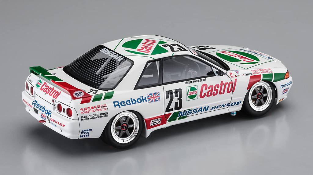 Hasegawa Nissan Skyline BNR32 Specification 1990 Macau Guia Race Winner Plastic Model Kit 20581 1/24 GT-R Gr.A