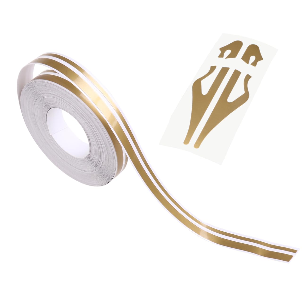 

SUPVOX Pinstripe Tape Decal Steamline Pinstripe Pinstriping Car Racing Decal Car Racing Stripe Sticker Boat Decal Pinstripe Medium