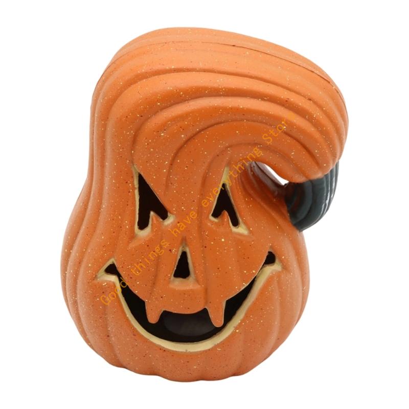 Halloween Pumpkin Outdoor Decoration Weather Resistant HDPE Materials Easy Assembly For Yard Parties Halloween Decors 55KF