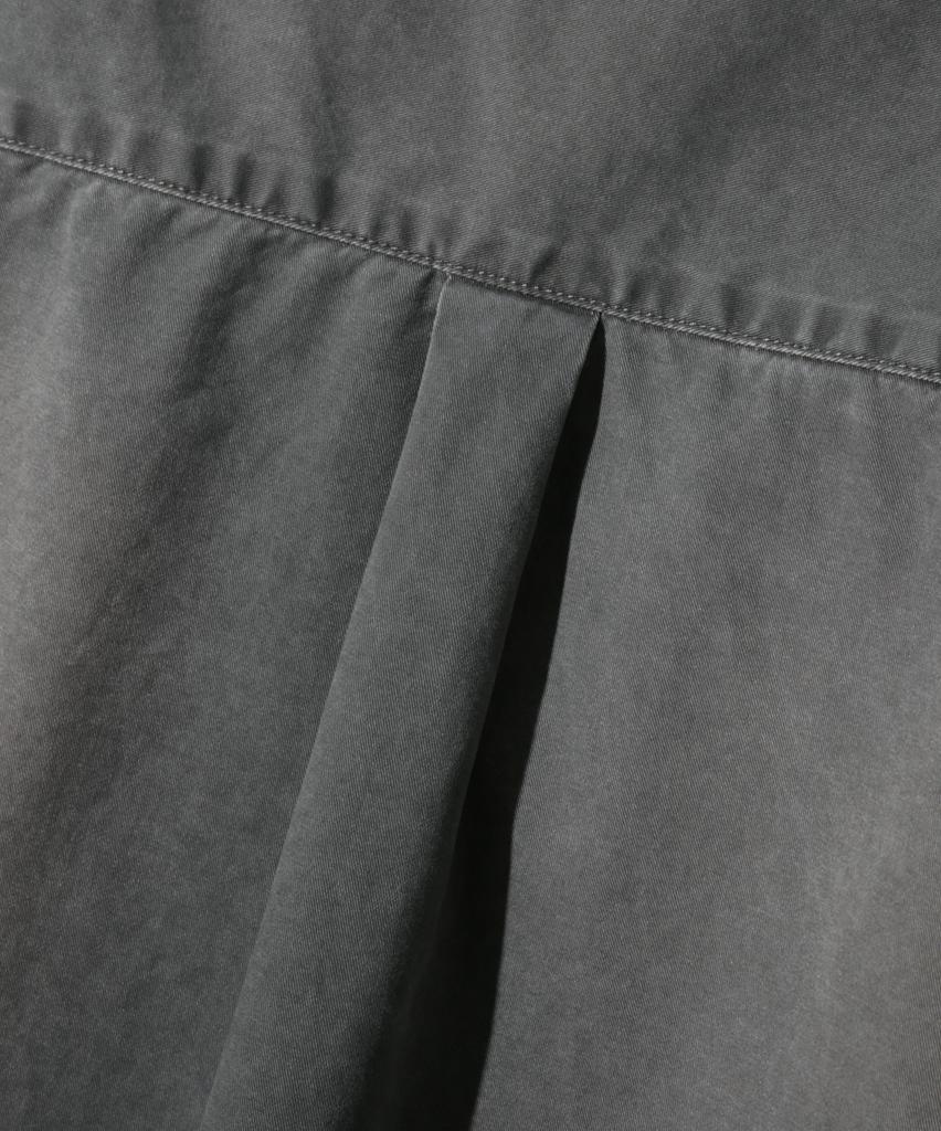 Dimiteulibeullaeg Bio Western Cotton Shirt_Charcoal