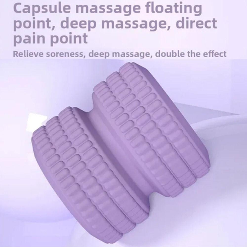 Ring-Shaped Manual Leg Massager Portable Slimming Roller Tool  Muscle Relaxation