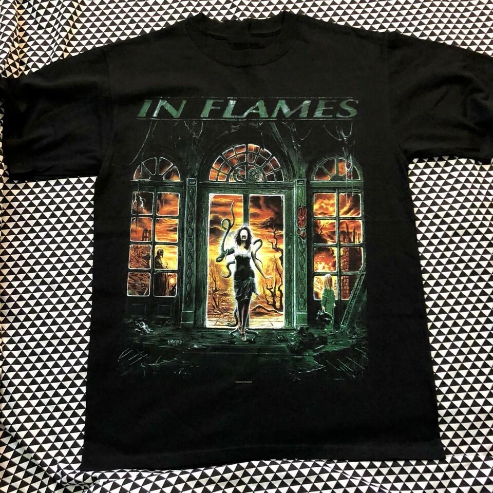 

SALE 2008 IN FLAMES Whoracle Cotton Black Men All Size T-shirt Unisex T-Shirt XXXXL