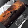 World of Tanks XXL Large Gaming Mouse Pad Black Desk Mat Non-Slip Keyboard Mousepad Stitched Edge Computer Office Table Cushion