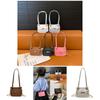 Simple Solid Color Shoulder Crossbody Bag With Chain Design For Daily Use