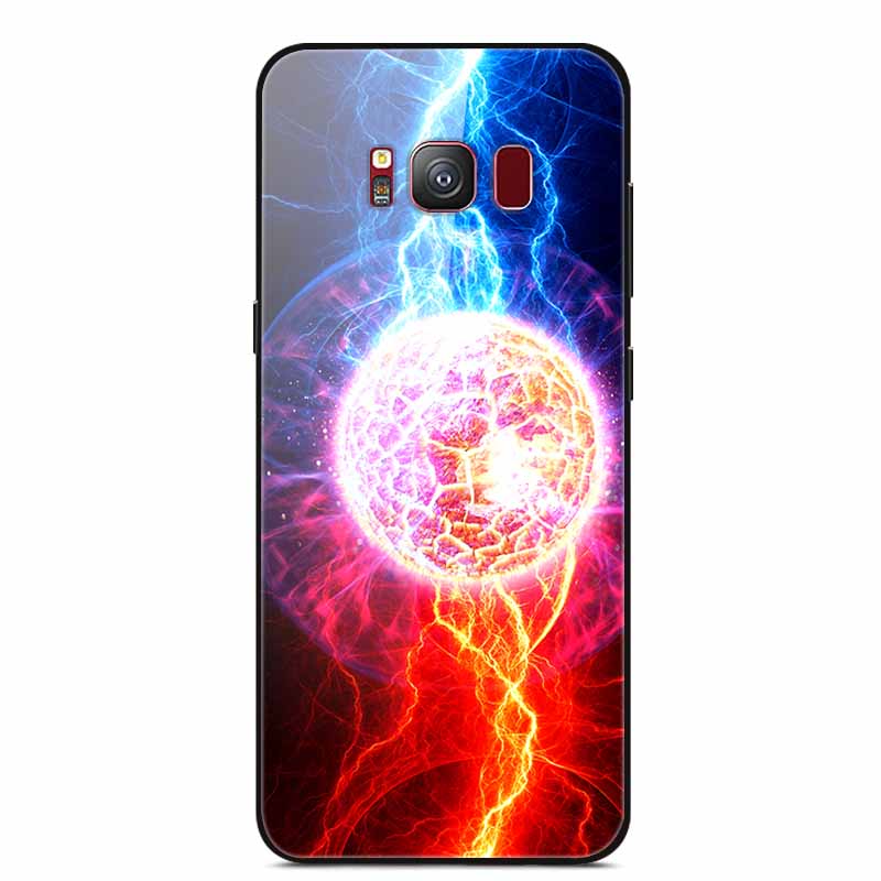 Glass Back Cover For Samsung S8 Plus Phone Case S8Plus Hard Tempered Glass Case For Samsung Galaxy S8 Plus Case S 8 Soft Edge