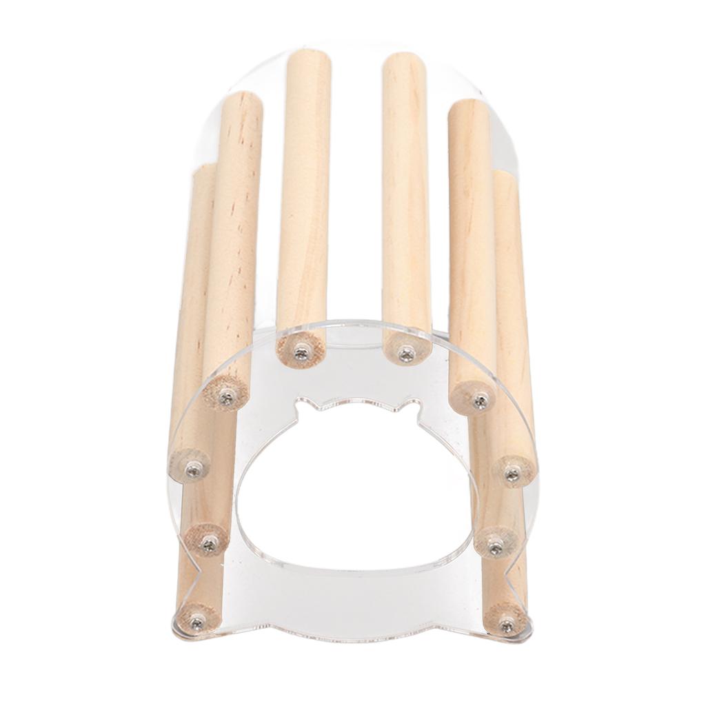 Octopus Shaped Hamster Wooden House Minimalist Hamster Golden Silk Bear Sleeping Nest