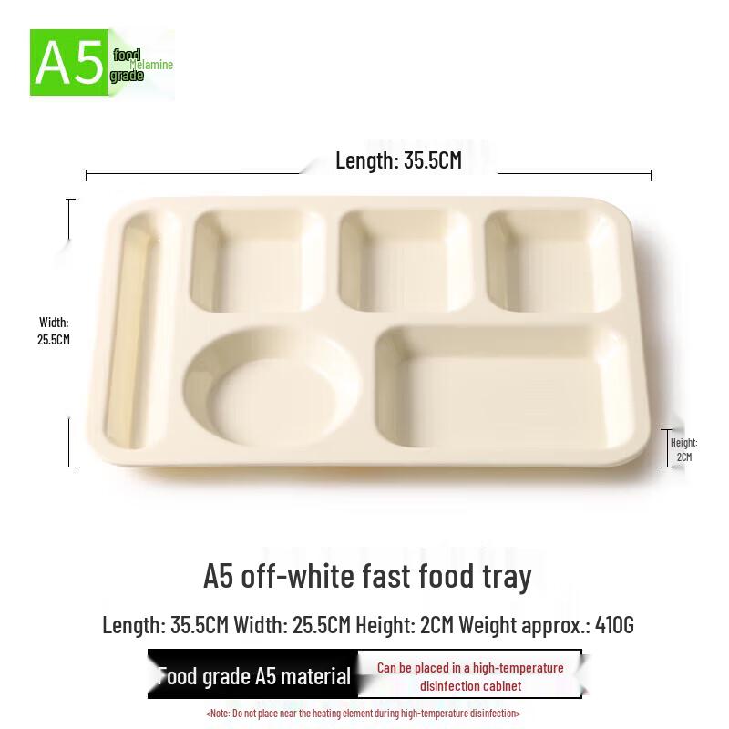 Ru Han Food-Grade Melamine Divided Plate