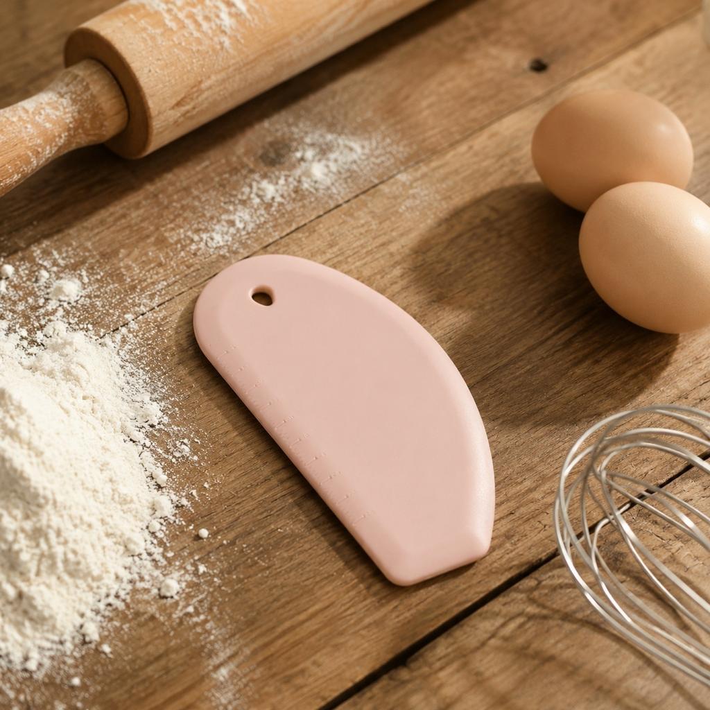 Spatola per Torte in Silicone con Scala di Misura Strumento per la Cottura Spatola Flessibile per Impasto Spatola per Crema per Glassa Liscia e Gestione dell'Impasto Accessorio da Cucina