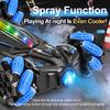 2.4g Four-Wheel Drive Spray Remote Control Stunt Car Colorful Led Light Gesture Sensor Independent Control Sound and Light Cool