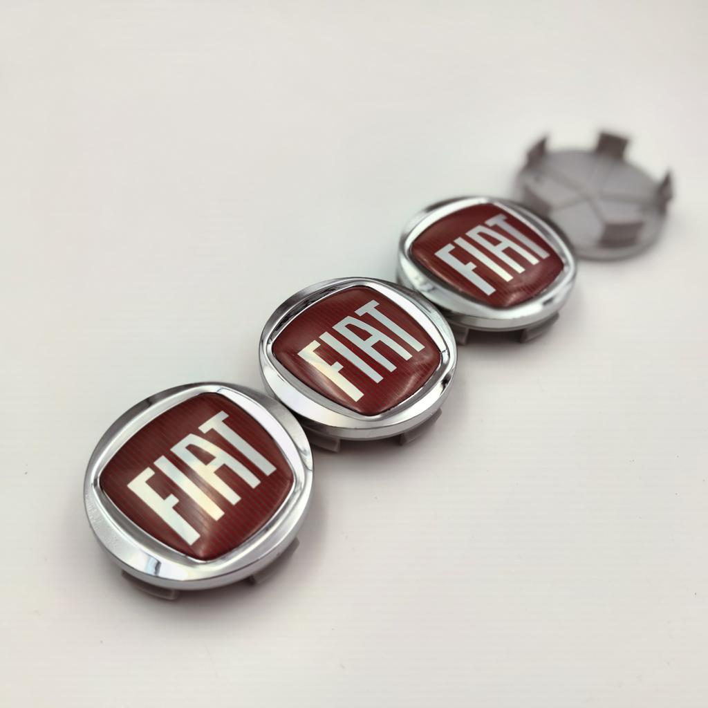 4pcs 60MM Car Wheel Hub Center Cover Emblem for FIAT 500 Ducato Panda Grande Punto Tipo Abarth Pulse Strada 600 500L Accessories