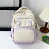 Schoolbag1011 winter new high value fashion light simple student bag tide Korean version large capacity travel backpack