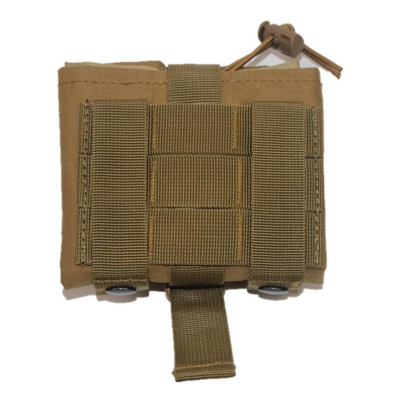 Taktische Faltbare Molle Mehrzweck-Hüfttasche - Outdoor Mehrzweck-Taillenaufbewahrung.
