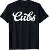 Retro Cubs Nickname Vintage Bow Cubs Shirts For Women Men T-Shirt Unisex T-Shirt