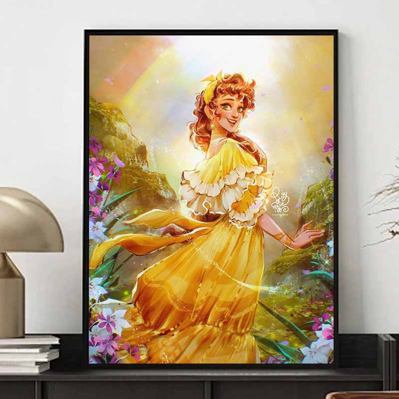 Disney Diamond Painting Full House By Pepa Mariga Cute Cartoon Cross-Stitch Set 5D DIY Home Decor