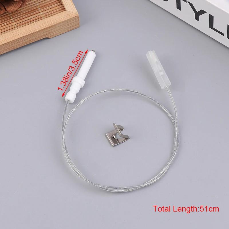 

1pc Gas Cooktop Stove Spare Igniter Electrode Spark Plug with Wire Ignition Ceramic Pin Ceramic Height 35mm 40mm for Gas Cooker