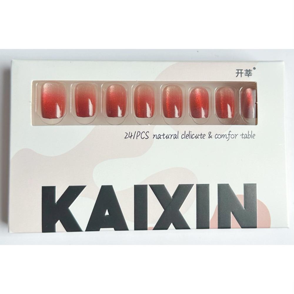 Wearable Manicure French Fake Nails Valentine's Day Press On Nails Waterproof Nail Tips Women