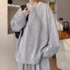 Men's Japanese Retro Lazy Style Hoodie - 2025 Autumn/Winter New Arrival, Trendy High-Street Versatile High-End Feel Top.