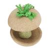 Apple Core Hamster Bowl Timothy Grass Straw Rope Natural Funny Hamster Chewing Toy for Dwarf