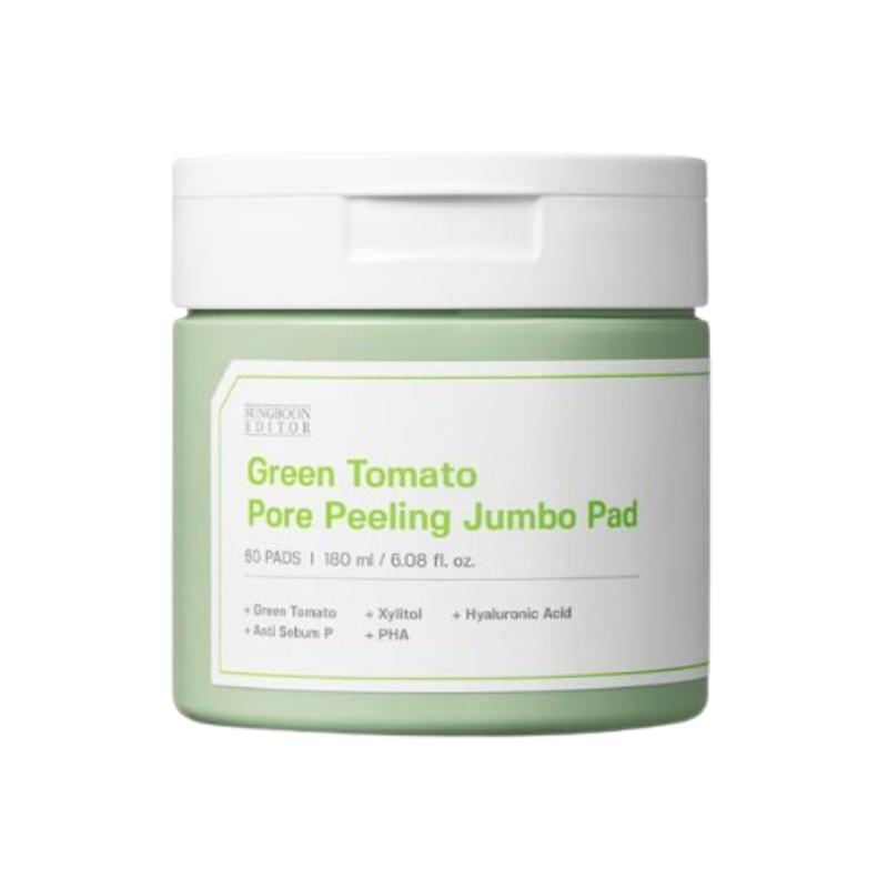 Sungbin Editor Disques pour les pores Tomate verte 60 pièces (Renouvellement)